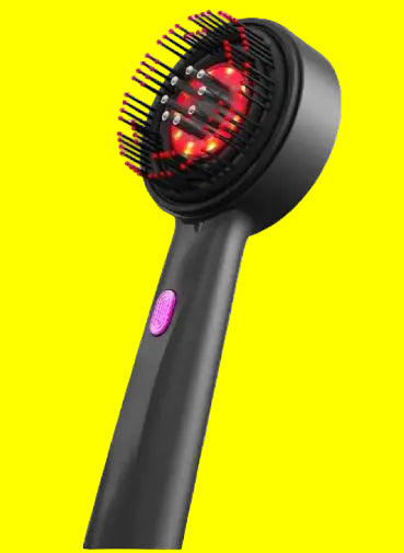 Electric Massage Comb. Red Light Hair Comb. Red Light Scalp Massager
