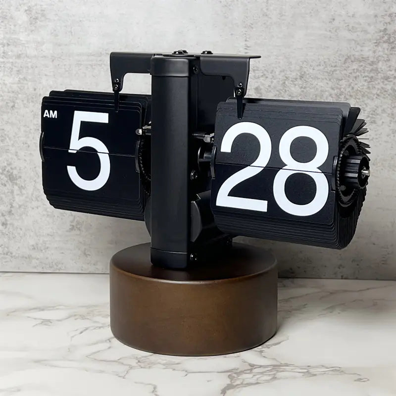 Elegance Retro Flip Clock for Home