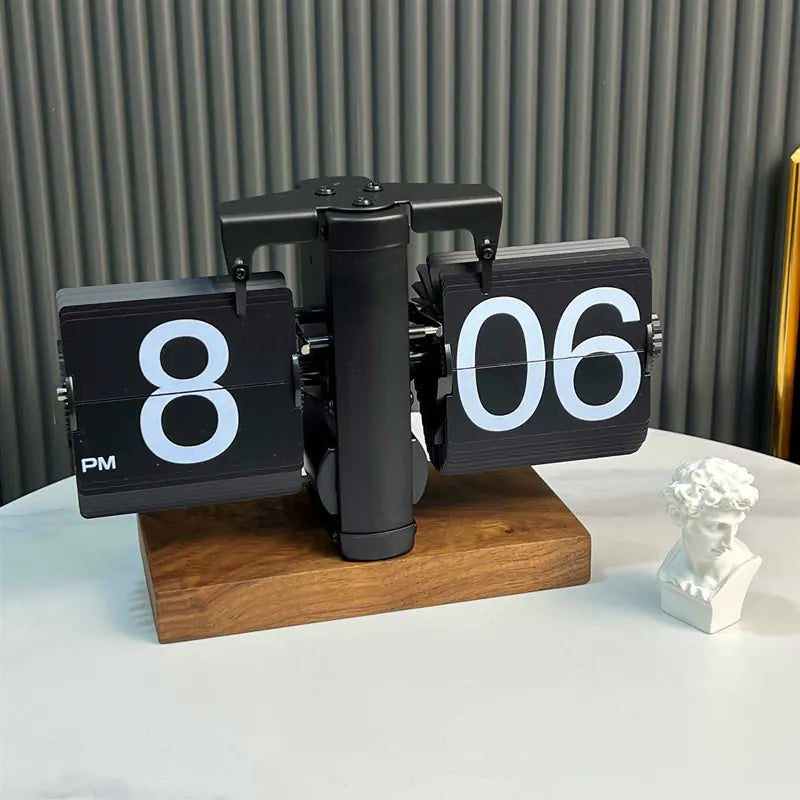 Elegance Retro Flip Clock for Home