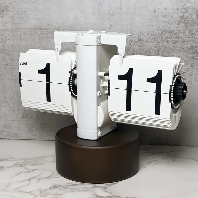 Elegance Retro Flip Clock for Home