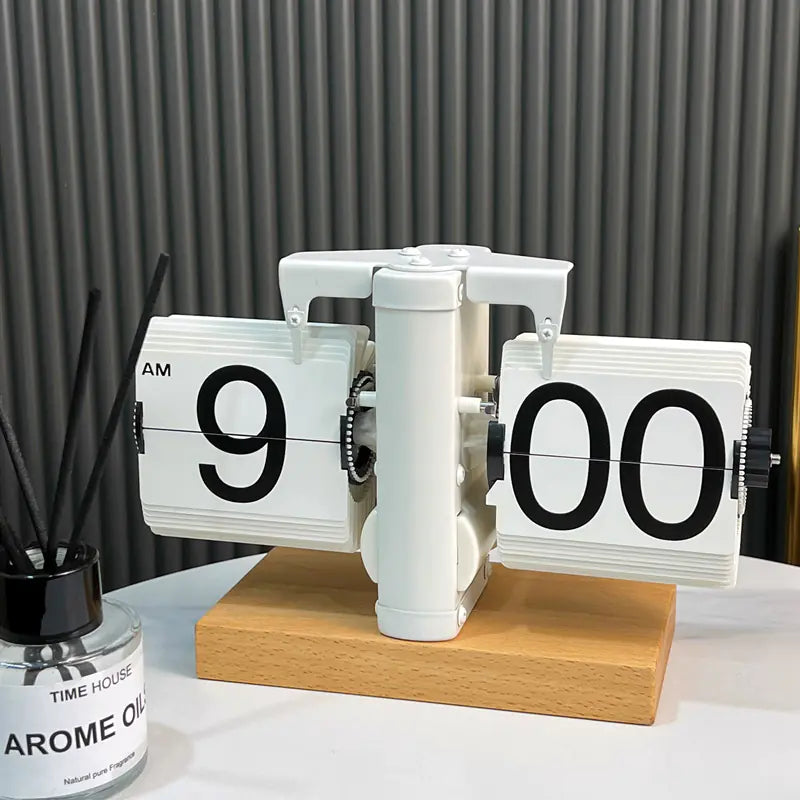 Elegance Retro Flip Clock for Home