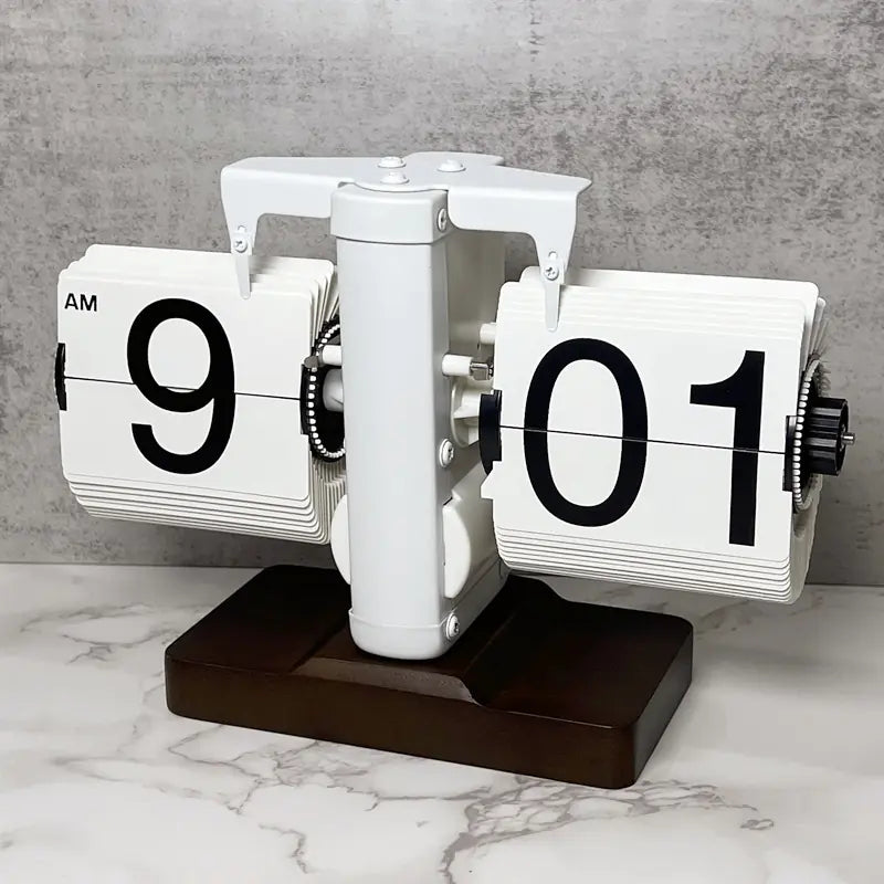 Elegance Retro Flip Clock for Home