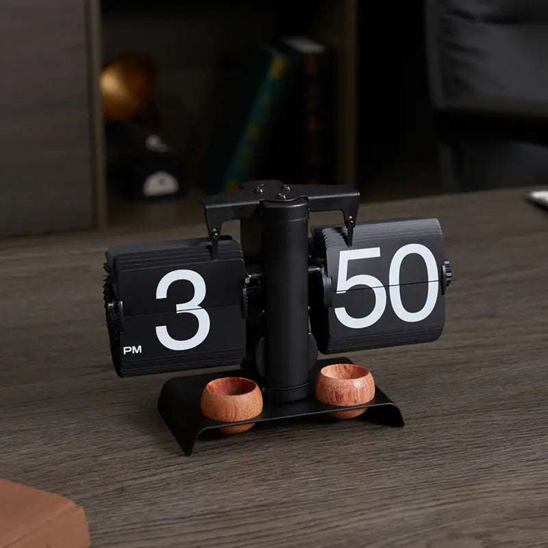 Elegance Retro Flip Clock for Home